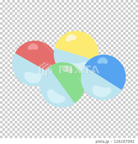 Capsule toy, capsule toy, capsule illustration Capsule toy, capsule toy, capsule illustration 126287092