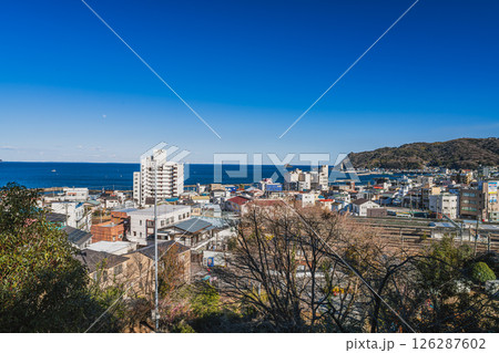 伊東市の街並み(静岡県) 126287602