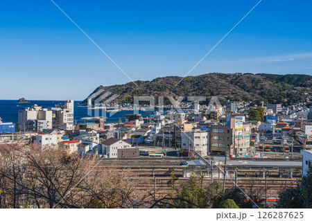 伊東市の街並み(静岡県) 伊東市の街並み(静岡県) 126287625