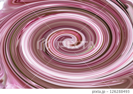 Abstract pink and brown swirl pattern design with artistic textured style 126288493