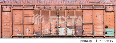 old warehouse door, hangar old warehouse door, hangar 126288645