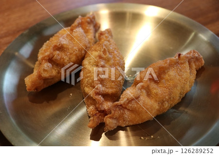 Asian Delicious Food. Fried Dumplings 126289252