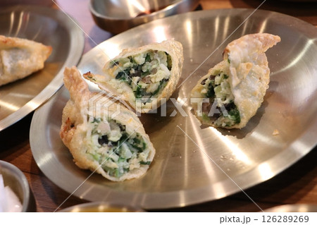 Asian Delicious Food. Fried Dumplings Asian Delicious Food. Fried Dumplings 126289269