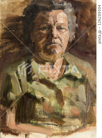 oil painting, portrait, handmade drawing 126289304
