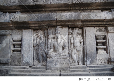 インドネシア 世界遺産プランバナン寺院群 インドネシア 世界遺産プランバナン寺院群 126289846