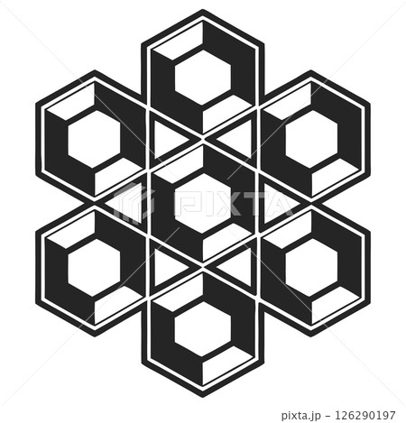 Creative Graphic Design Silhouette Vector Art for Websites, Branding, and Digital Projects 126290197