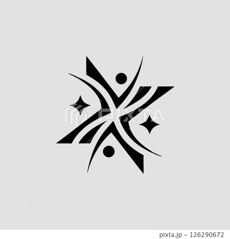 Graphic Design Silhouette Logo Vector Art for Websites and Creative Projects 126290672