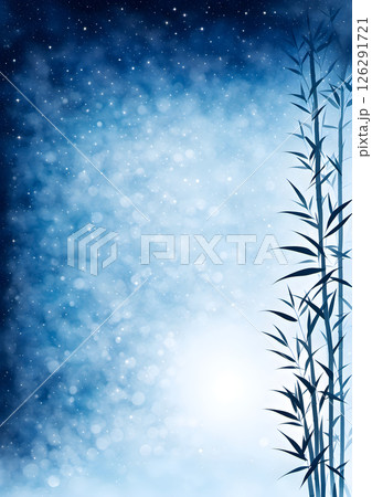 星がきらめく夜空の背景素材 星がきらめく夜空の背景素材 126291721