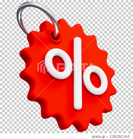 Price Tag With Percentage Sign Price Tag With Percentage Sign 126292143