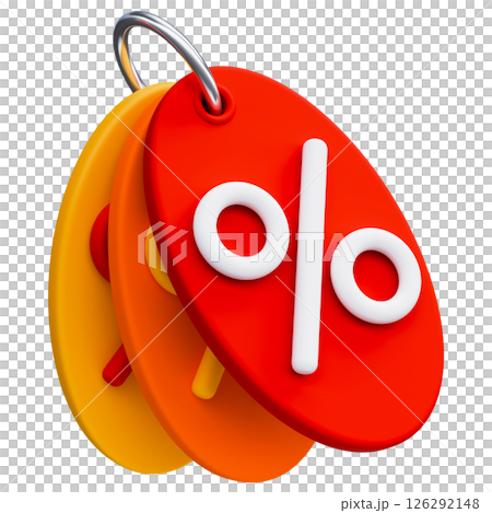 Price Tag With Percentage Sign Price Tag With Percentage Sign 126292148