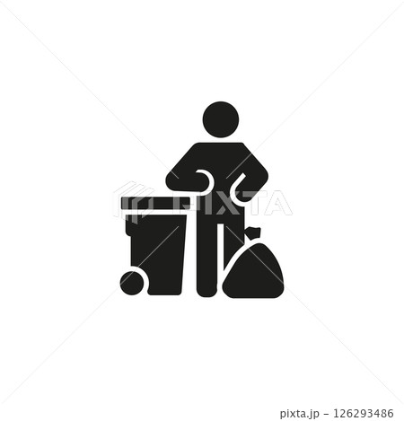 Garbage Collection Iconのイラスト素材 [126293486] - PIXTA