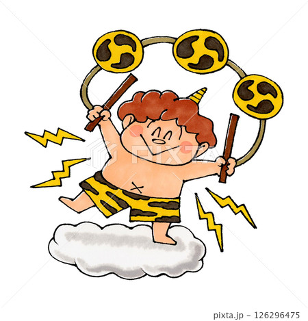 雷様のキャラクター 126296475