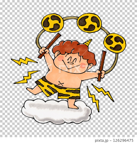 雷様のキャラクター 126296475