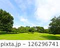 爽やかな青空と新緑 126296741