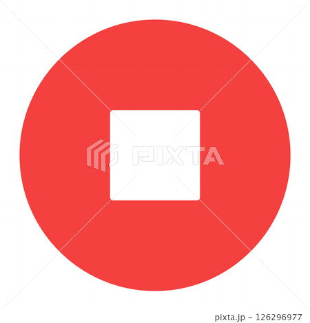 ストップ 一時停止ボタン 単品 赤 ストップ 一時停止ボタン 単品 赤 126296977