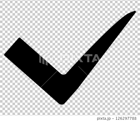 レ点　チェックマーク 126297788