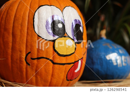 ハロウィンのかぼちゃ 126298541