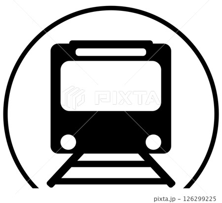 電車　アイコン 126299225