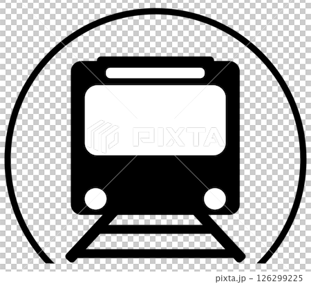 電車　アイコン 126299225