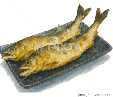 アユの塩焼き アユの塩焼き 126300352