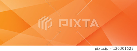 Orange abstract polygon background design 126301525