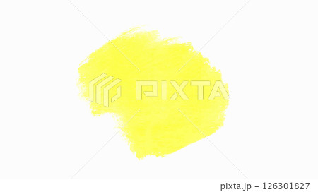 Yellow watercolor background with copyspace for your design. vector. 126301827
