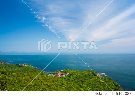 鳥羽パールロード『鳥羽展望台 海女のテラス』からの絶景 126302082