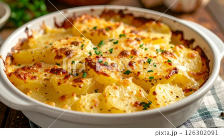 香ばしく焼き上げたポテトグラタン3 126302091