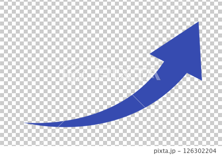 藍色上升箭頭簡約單品 藍色上升箭頭簡約單品 126302204
