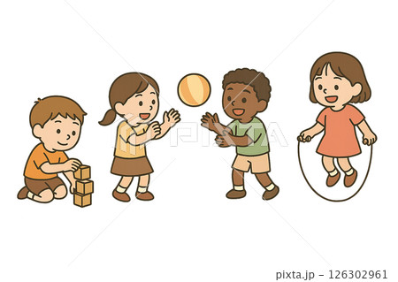 夏休みの子供達 夏休みの子供達 126302961