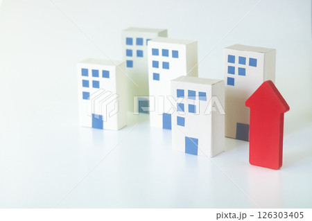 不動産・ビル・マンション高層化 126303405