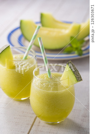 フレッシュメロンジュース 126303671