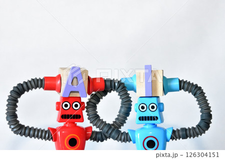 AI ロボット人工知能イメージ 126304151