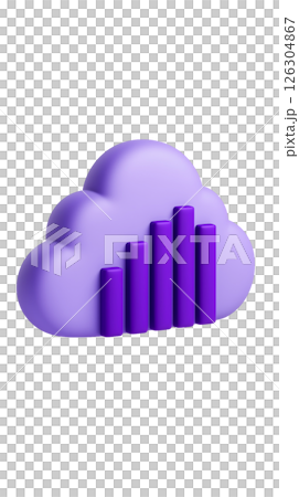 Cloud Data Growth Visualization Cloud Data Growth Visualization 126304867