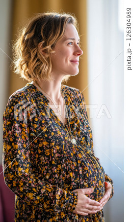 Joyful Expecting Mother Joyful Expecting Mother 126304989