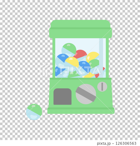 Capsule toy, gachapon illustration 126306563