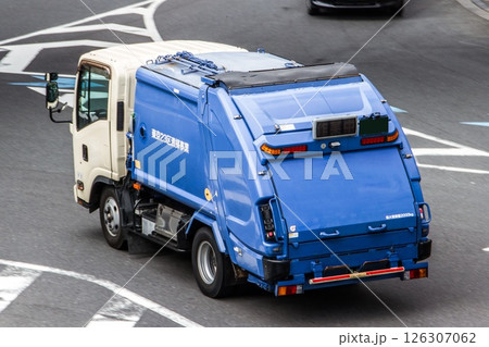 清掃車 ゴミ収集車 清掃車 ゴミ収集車 126307062