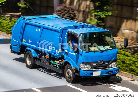 清掃車　ゴミ収集車 126307063