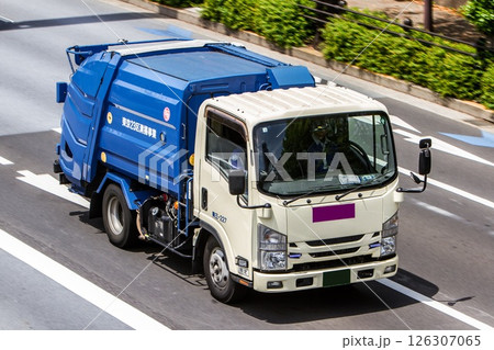 清掃車　ゴミ収集車 126307065