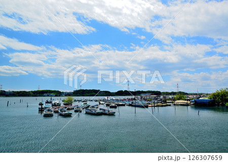 千葉県　手賀沼公園 ボート乗り場 126307659