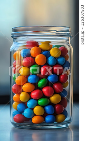 Full view of a schnauzers face and chest, with trimmed fur and symmetrical white markings 126307803