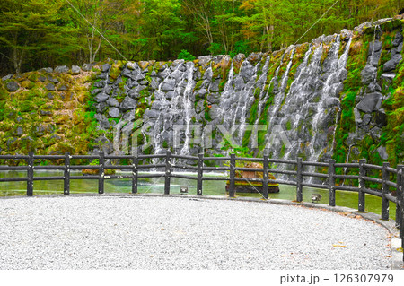 山中湖 花の都公園の景色 山中湖 花の都公園の景色 126307979