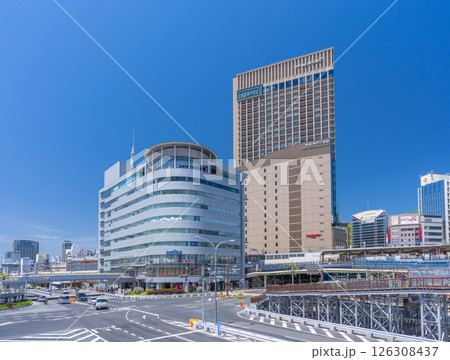 三宮駅前 都市風景(兵庫県神戸市) 三宮駅前 都市風景(兵庫県神戸市) 126308437