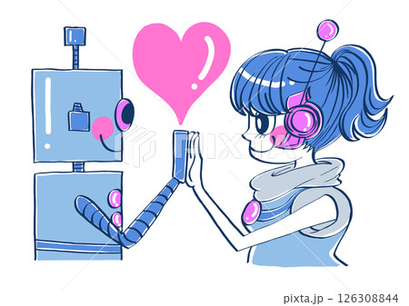 ロボットと人の絆 ロボットと人の絆 126308844