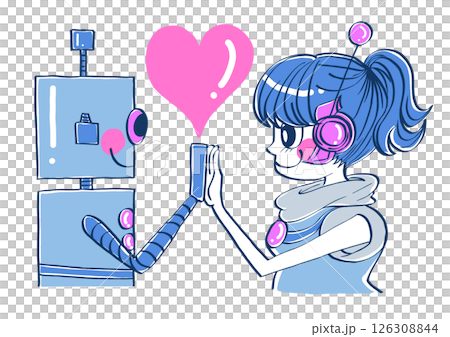 ロボットと人の絆 ロボットと人の絆 126308844