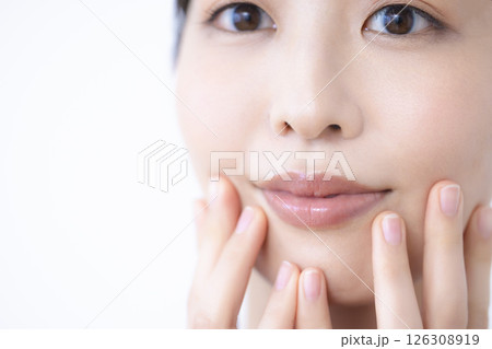 ビューティー 女性の口元 ビューティー 女性の口元 126308919