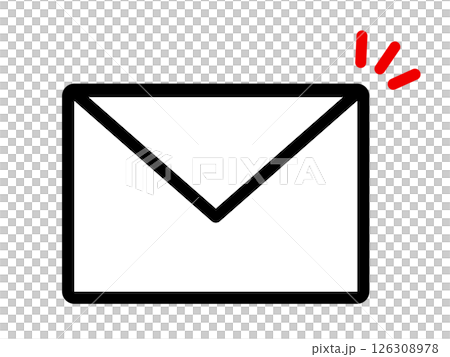 Email icon (letter mark) 126308978