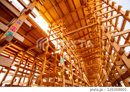 大阪万博の大屋根リング 126309001