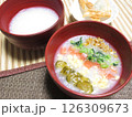 家庭でつくる彩り中華粥 126309673