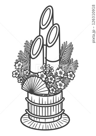 門松 門松 126310918